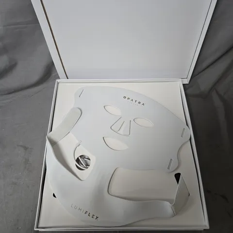 OPATRA LUMIFLEX LED FACE MASK – WHITE, BOXED