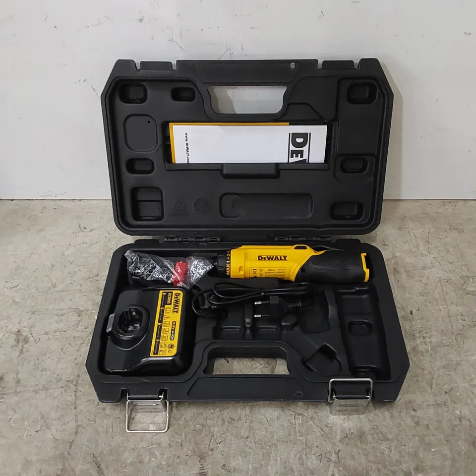 DEWALT MOTION ACTIVATED SCREWDRIVER WITH CARRY CASE - MODEL: DCF680