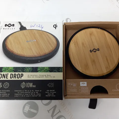 BOXED MARLEY ONE DROP QI WIRELESS CHARGING BASE
