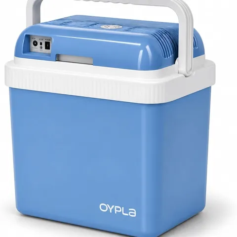 BOXED 24L 240V AC & 12V DC COOLBOX HOT COLD PORTABLE ELECTRIC COOL BOX (150)