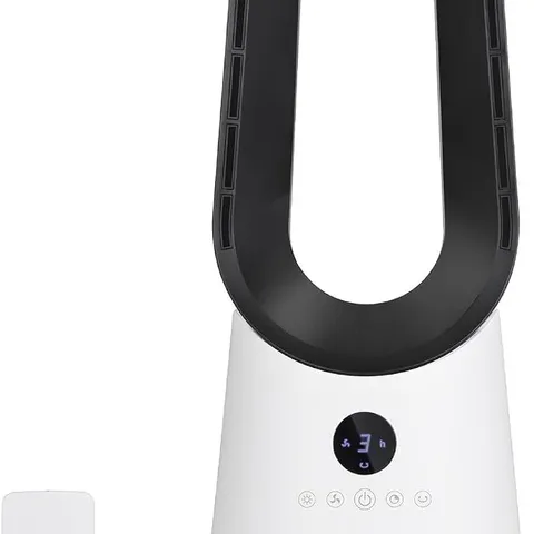 BOXED ABODE ABLDL2001, BLADELESS FAN IN WHITE