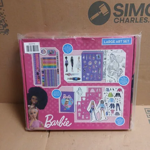 BARBIE LARGE ART SET BOXED