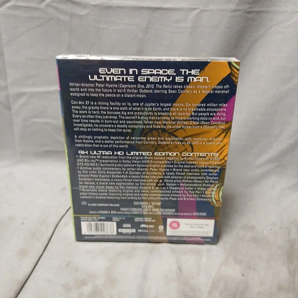 SEALED OUTLAND 4K ULTRA HD LIMITED EDITION