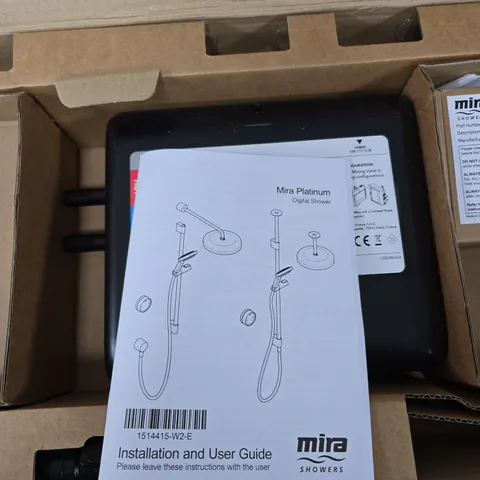MIRA PLATINUM DIGITAL SHOWER SYSTEM - BOXED