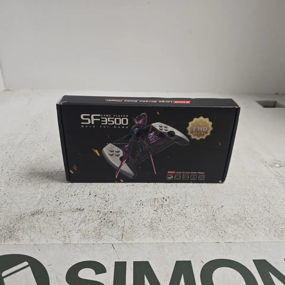 SF3500 GAME PLAYER HANDHELD CONSOLE – BOXED