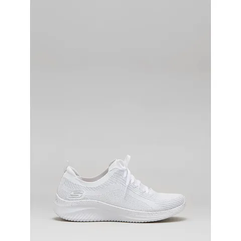 SKECHERS ULTRA FLEX 3.0 WHITE TRAINERS