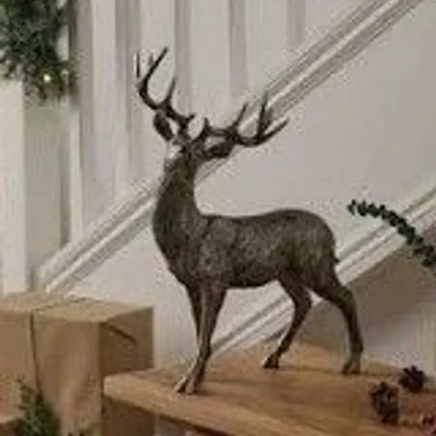 MY HOME STORIES PREMIUM ANTIQUE BRUSHED STAG DECORATION