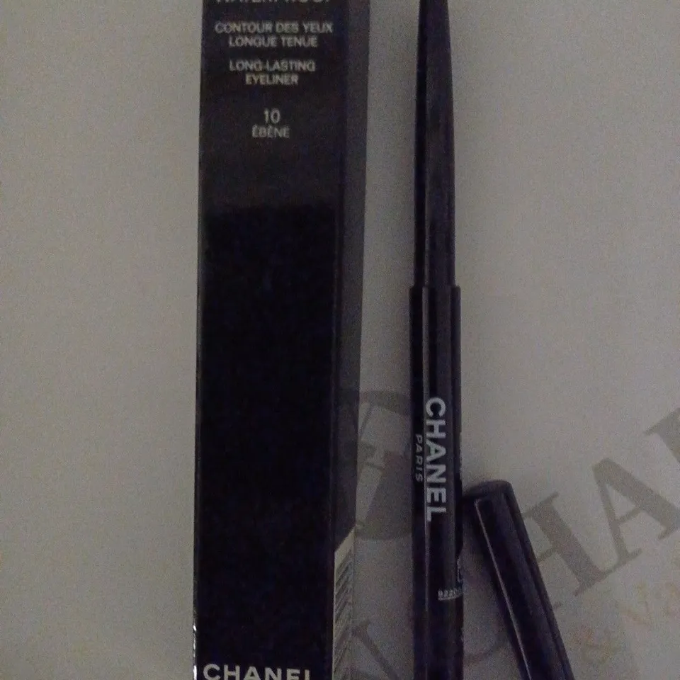 LOT OF 4 CHANEL STYLO YEUX WATERPROOF LONG-LASTING EYELINER, 10 EBENE 
