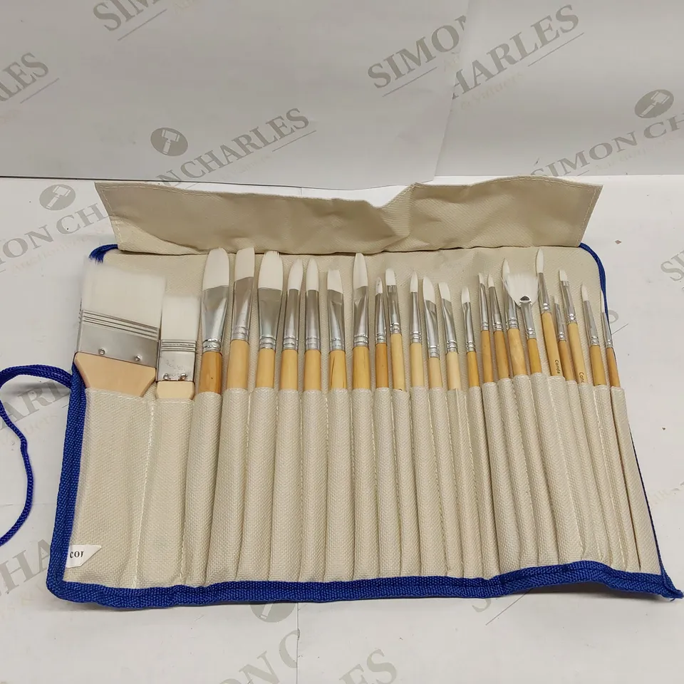 BOX OF APPROXIMATELY 18X CONDA 24PCS CHIP PAINT BRUSH SET