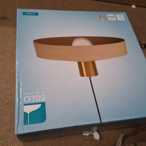 EGLO PENDANT CEILING LIGHT β BOXED, CIRCULAR RING SHADE