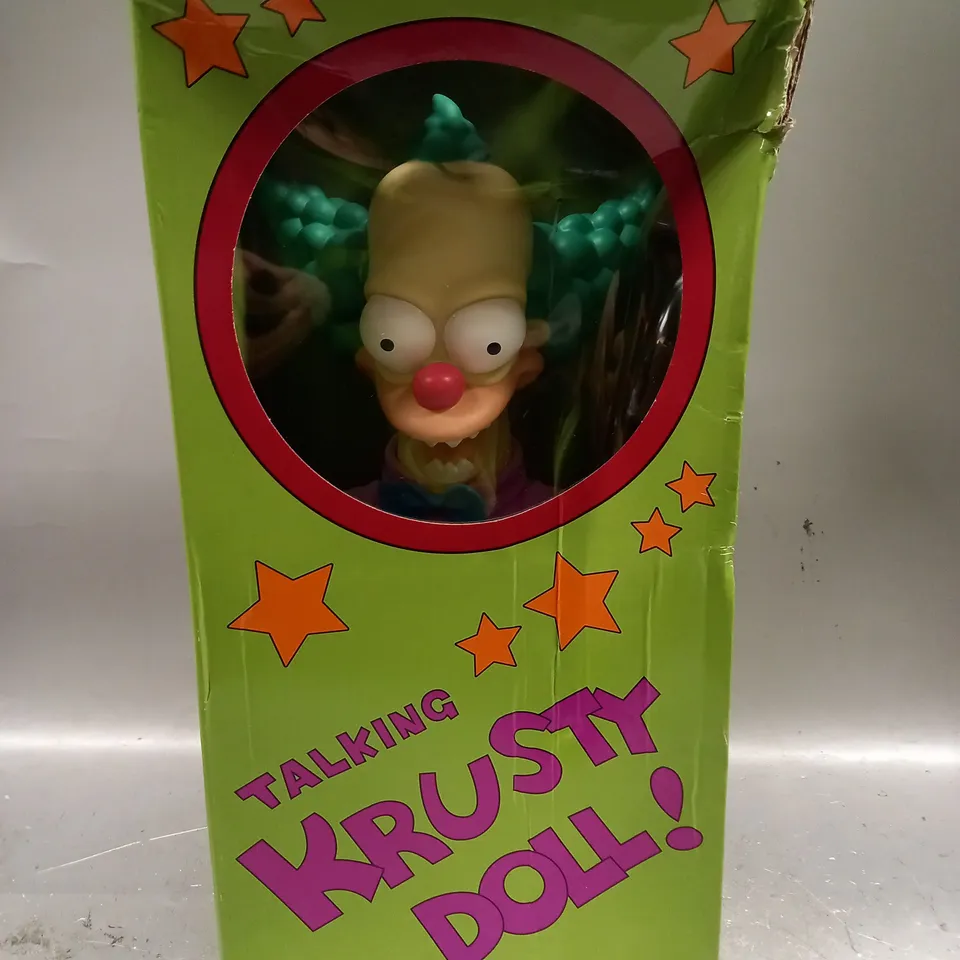 THE SIMPSONS FEAT PLUSH KRUSTY