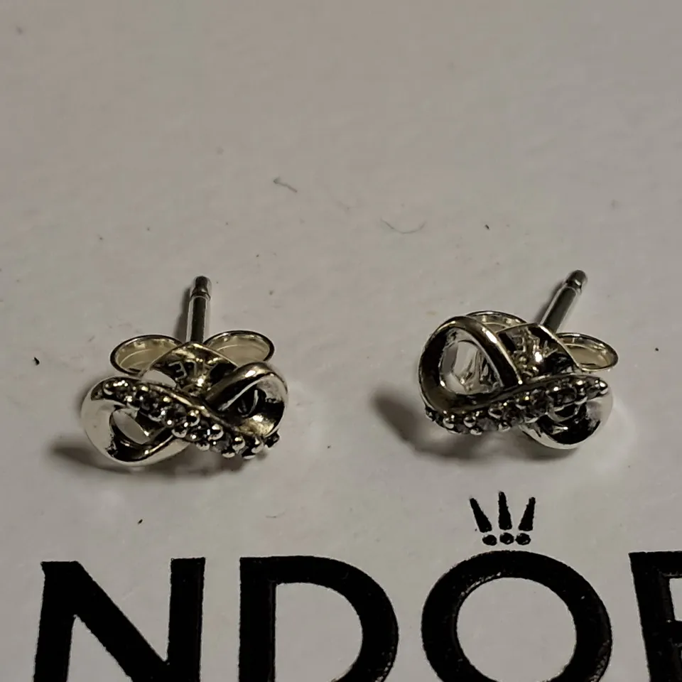 PANDORA INFINITY EARRINGS