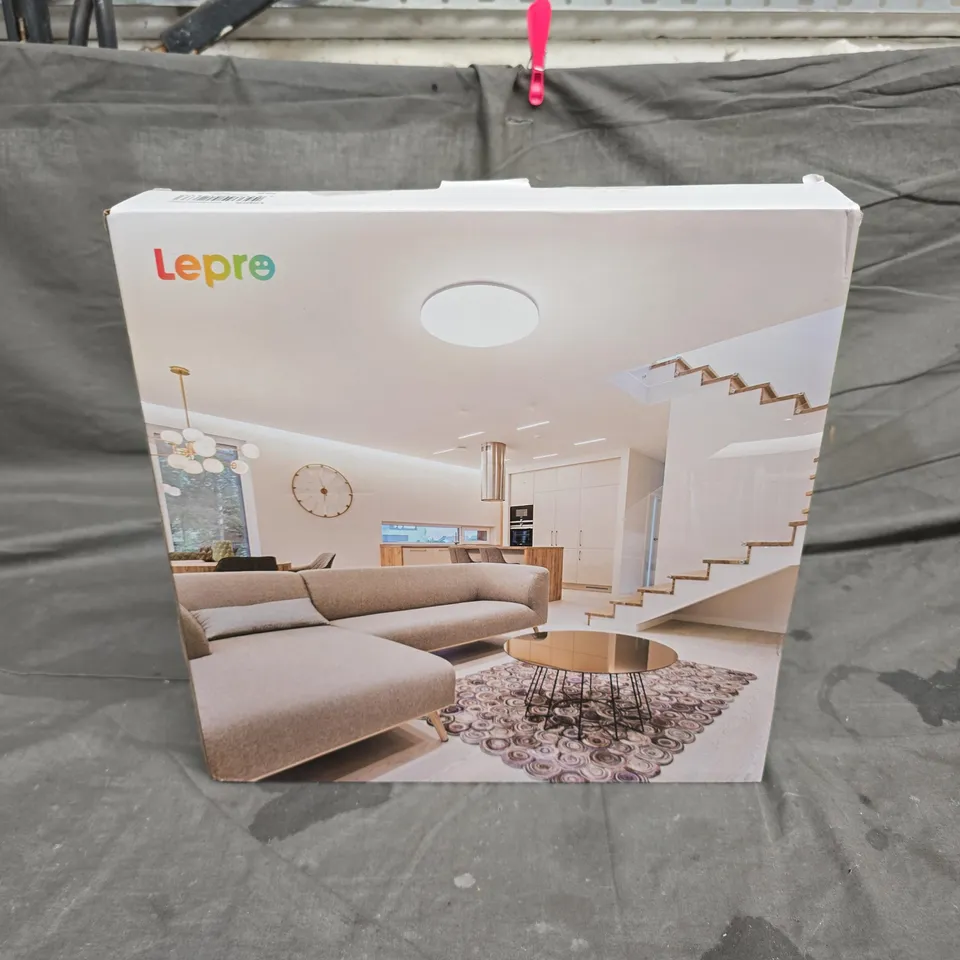LOT OF 2 BOXED LEPRO LED CEILING LIGHT