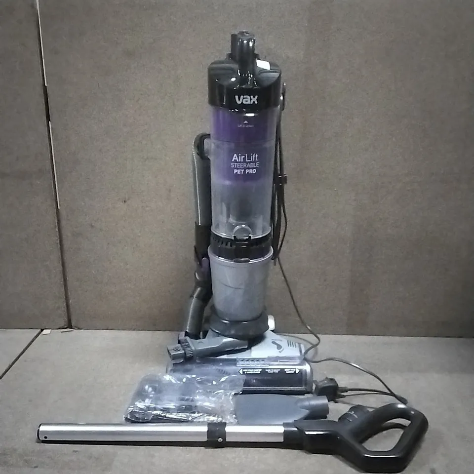 BOXED VAX AIR LIFT STEERABLE PET PARK VACUUM 
