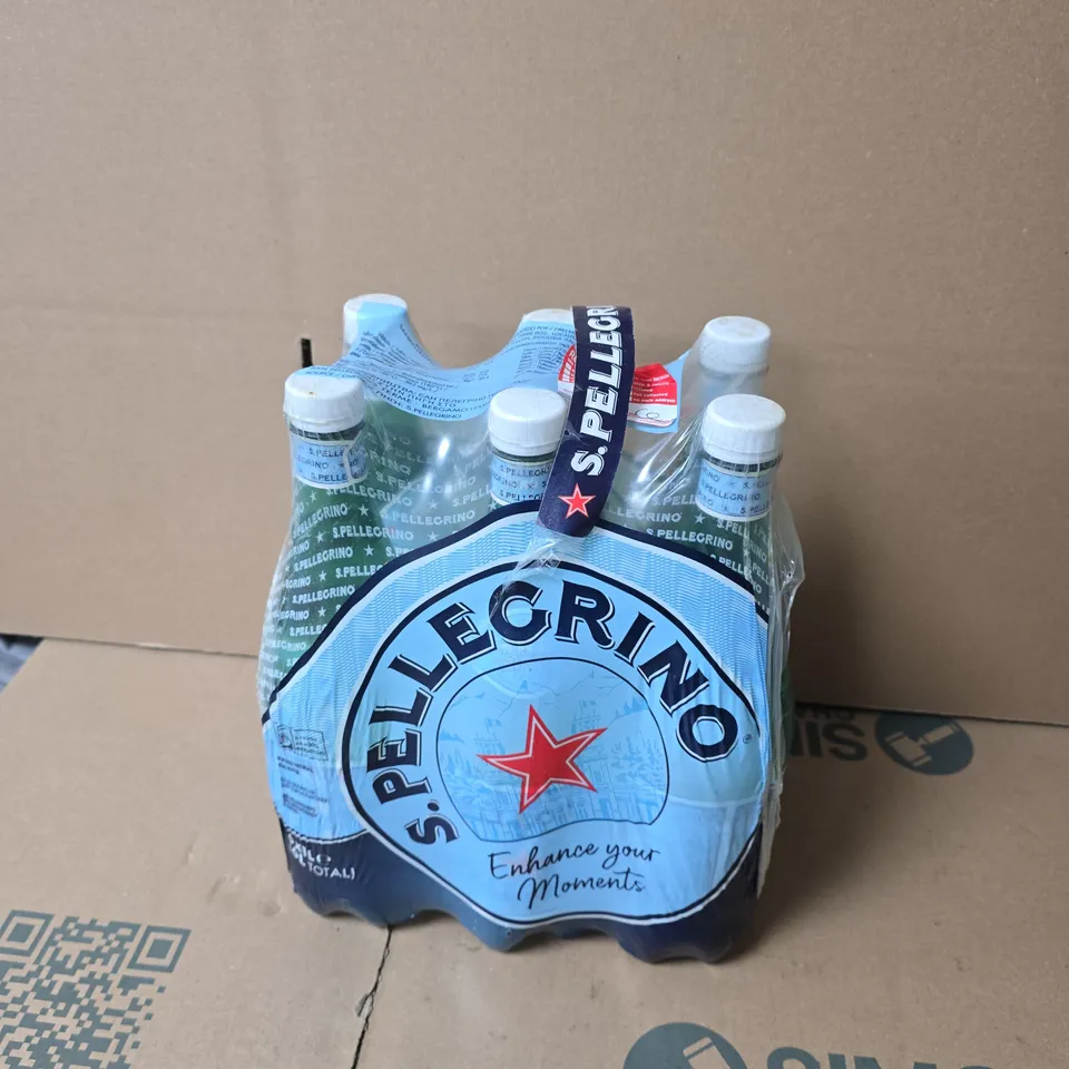 SAN PELLEGRINO SPARKLING WATER 6  X 1L