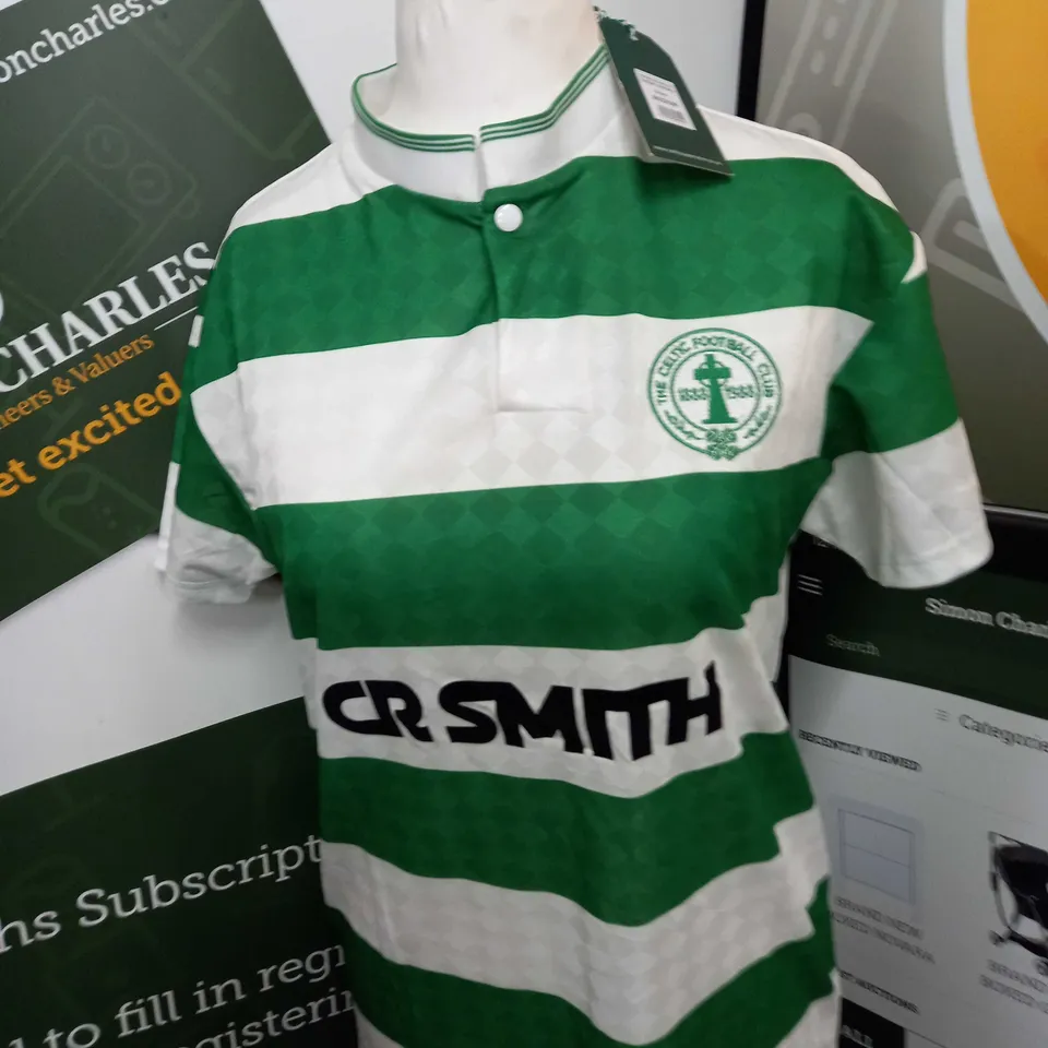 CELTIC FC RETRO 88 CENTENARY HOME SHIRT SIZE M
