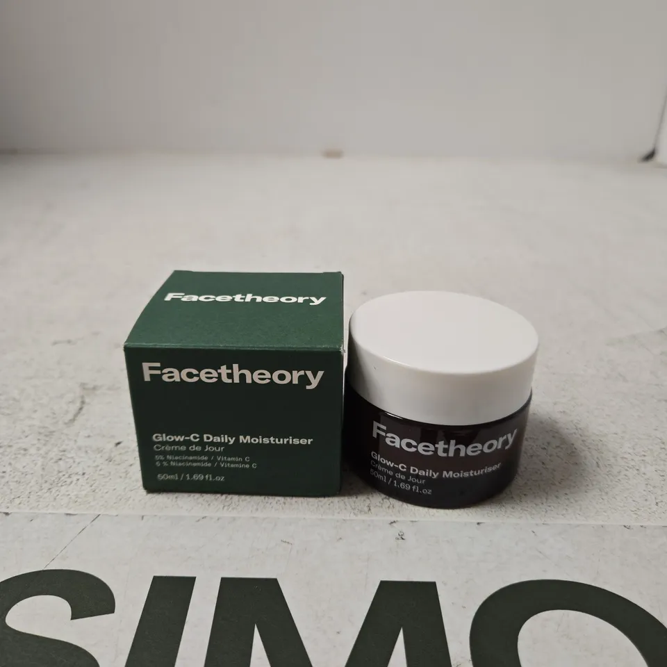 FACETHEORY GLOW-C DAILY MOISTURISER – 50ML