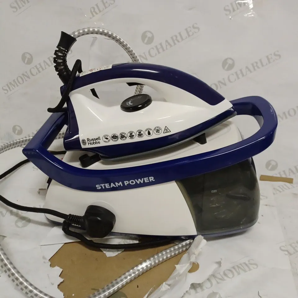 RUSSELL HOBBS STEAM GENERATOR IRON - PURPLE/WHITE