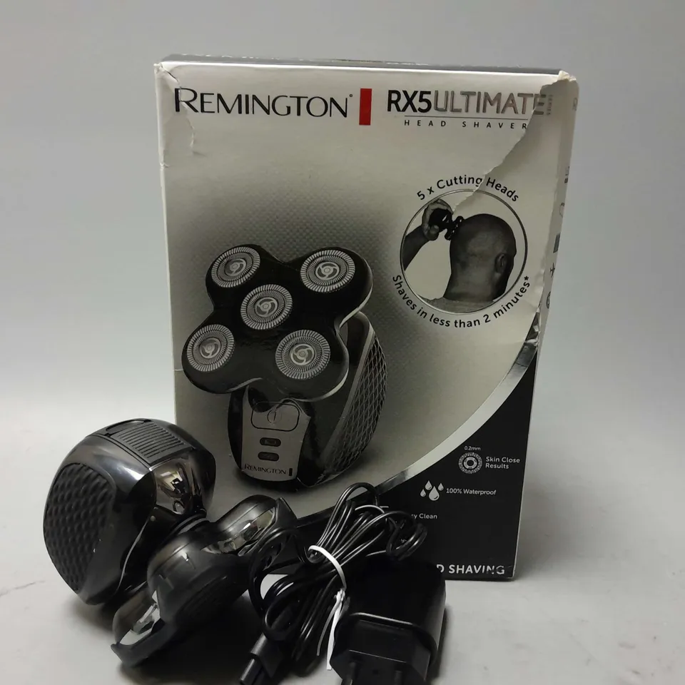 BOXED REMINGTON RX5ULTIMATE HEAD SHAVER