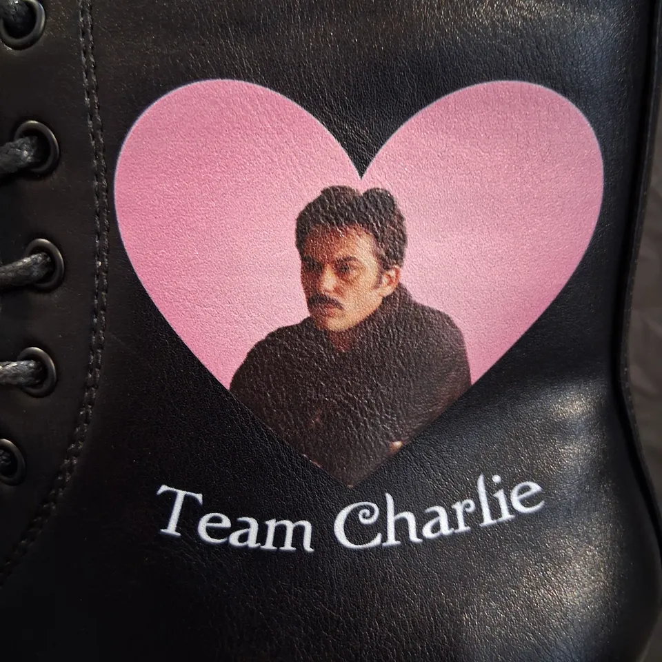 BRAND NEW BOXED KOI X THE TWILIGHT SAGA TEAM CHARLIE MILITARY BOOTS SIZE 6