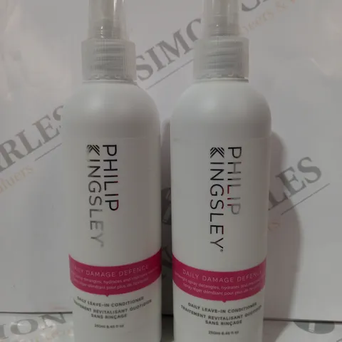 BOXED PHILIP KINGSLEY DAILY LEAVE-IN CONDITIONER DUO (250ML)