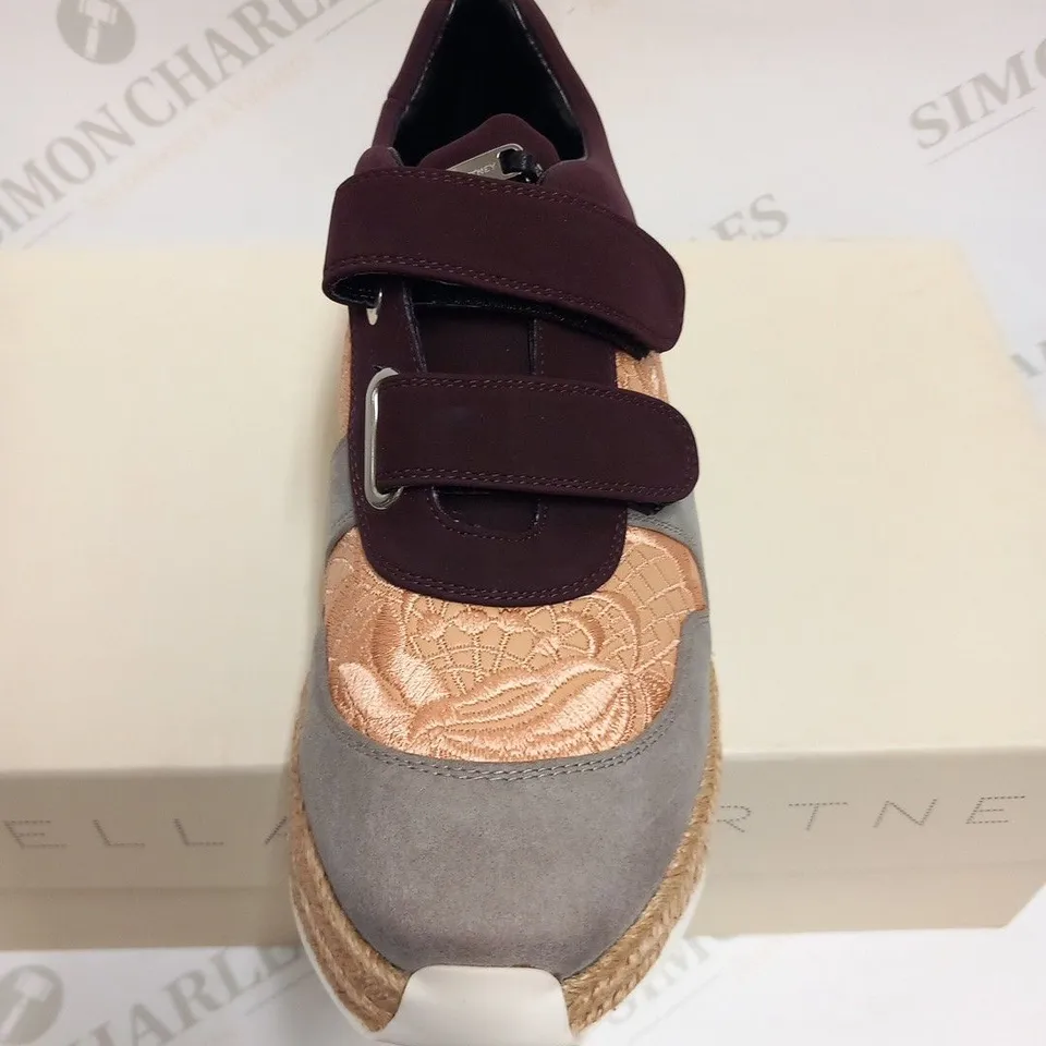 BOXED PAIR OF STELLA MCCARTNEY SPORTS SHOW SIZE 36