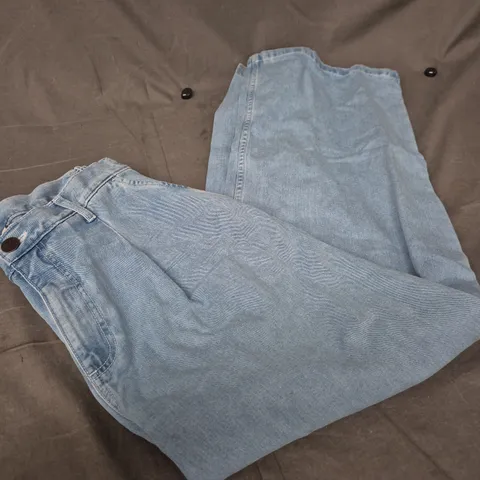 LUCY&YAK WIDE LEG DENIM JEANS SIZE W30/R 