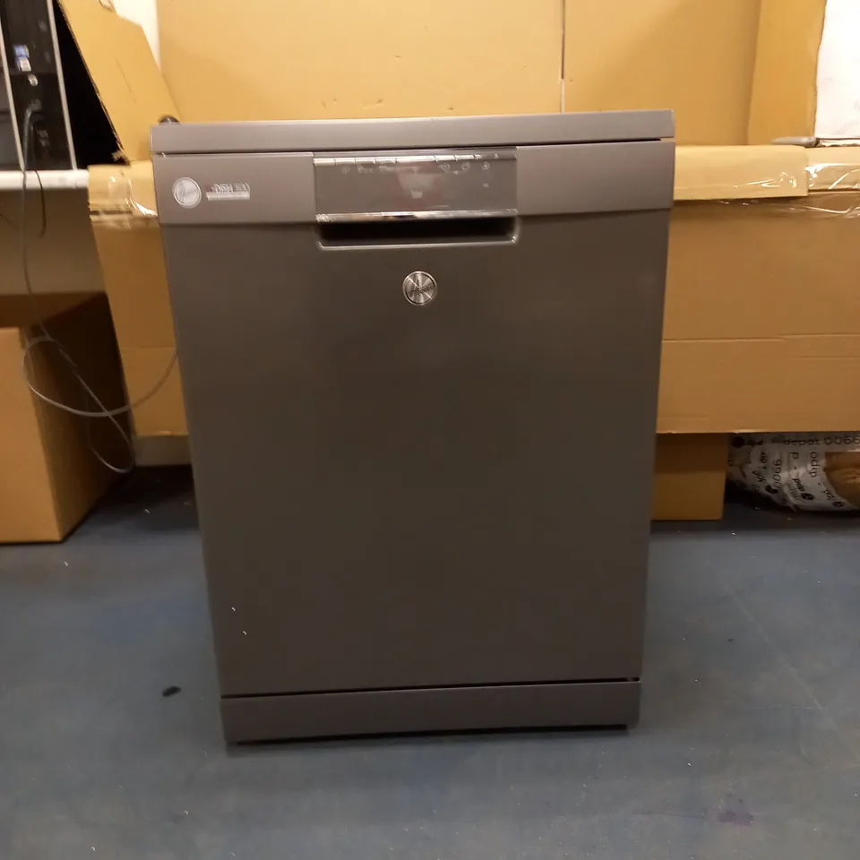 HOOVER HF 6E3DFA-80 FREESTANDING FULLSIZE DISHWASHER, 16 PLACE SETTINGS, 9 PROGRAMMES, WIFI CONNECTIVITY, ANTHRACITE
