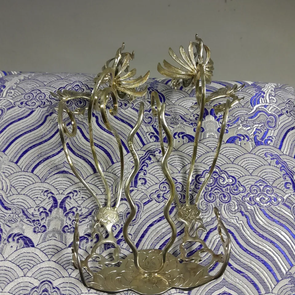 SILVER DECORATIVE LADIES HEADPIECE WITH PRESENTATION BOX