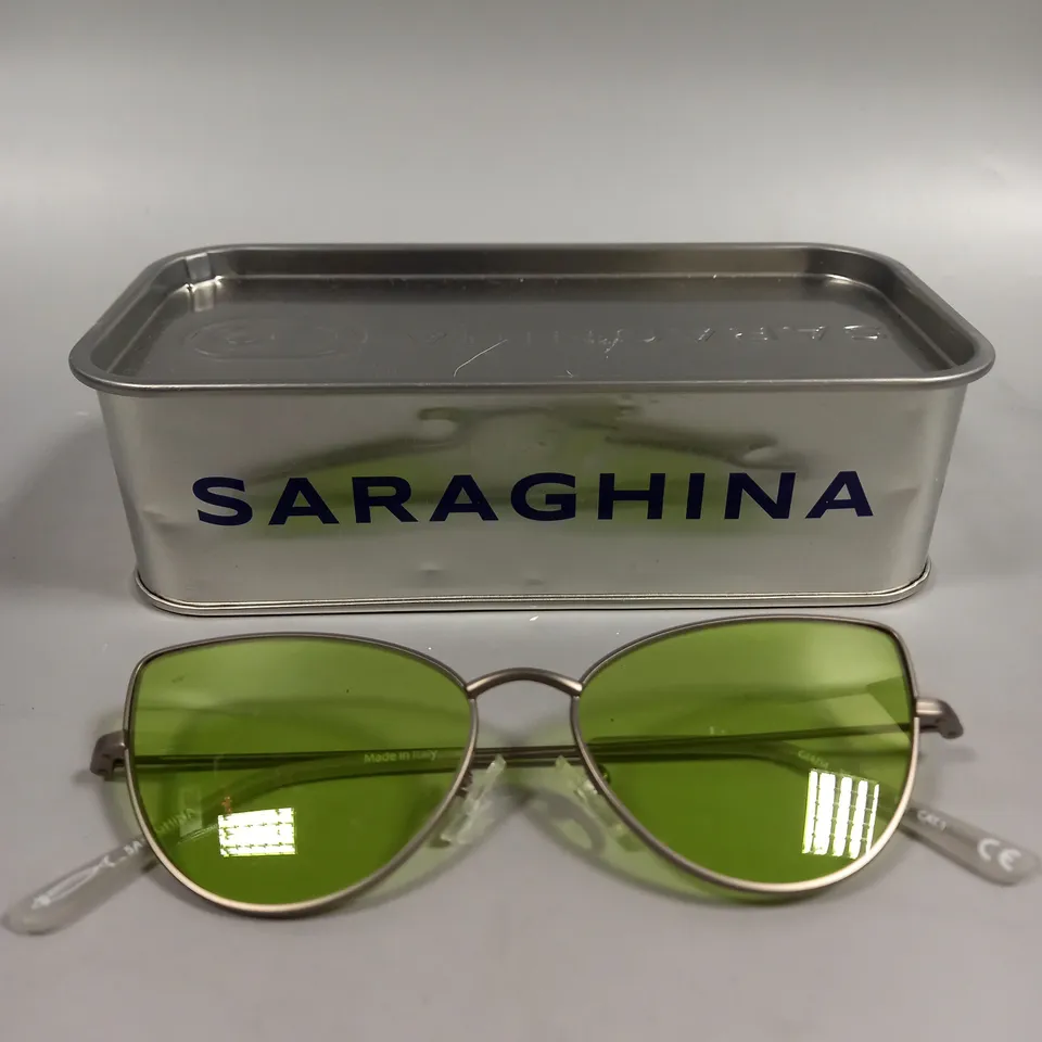 SARAGHINA GIADA/384VRD GREEN LENSE GLASSES 