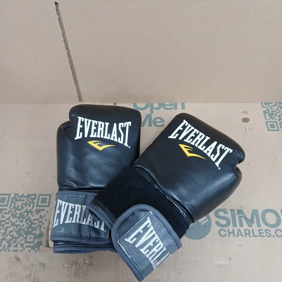 EVERLAST BOXING GLOVES – BLACK