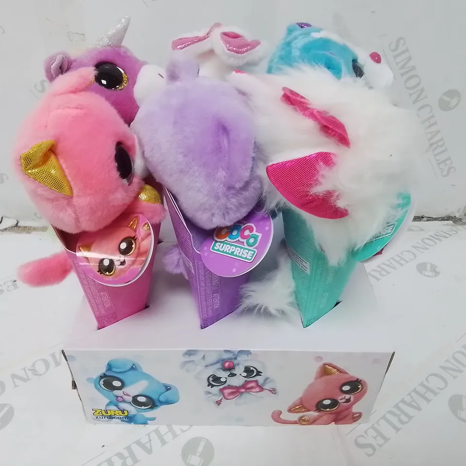 LOT OF 3 BRAND NEW 6-PACKS OF COCO SURPRISE CONE CLASSICS 