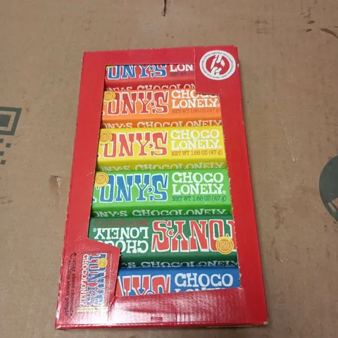 APPROXIMATELY 8 ASSORTED FOOD AND DRINK ITEMS INCLUDING TONYS CHOCOLONELY AND NESCAFE ESPRESSO CONCENTRATE 