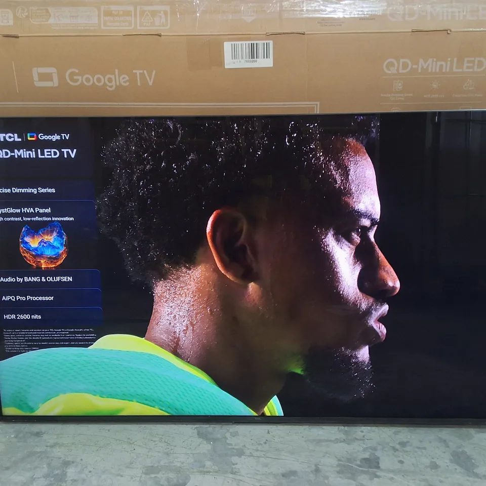 BOXED TCL 55" QD-MINI LED TV - 55C7K-UKX7