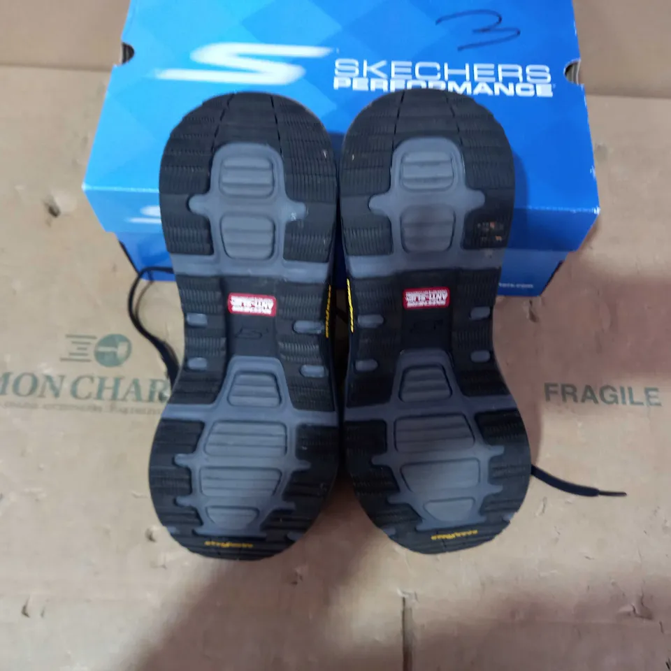 BOXED PAIR OF SKECHERS - SIZE 9