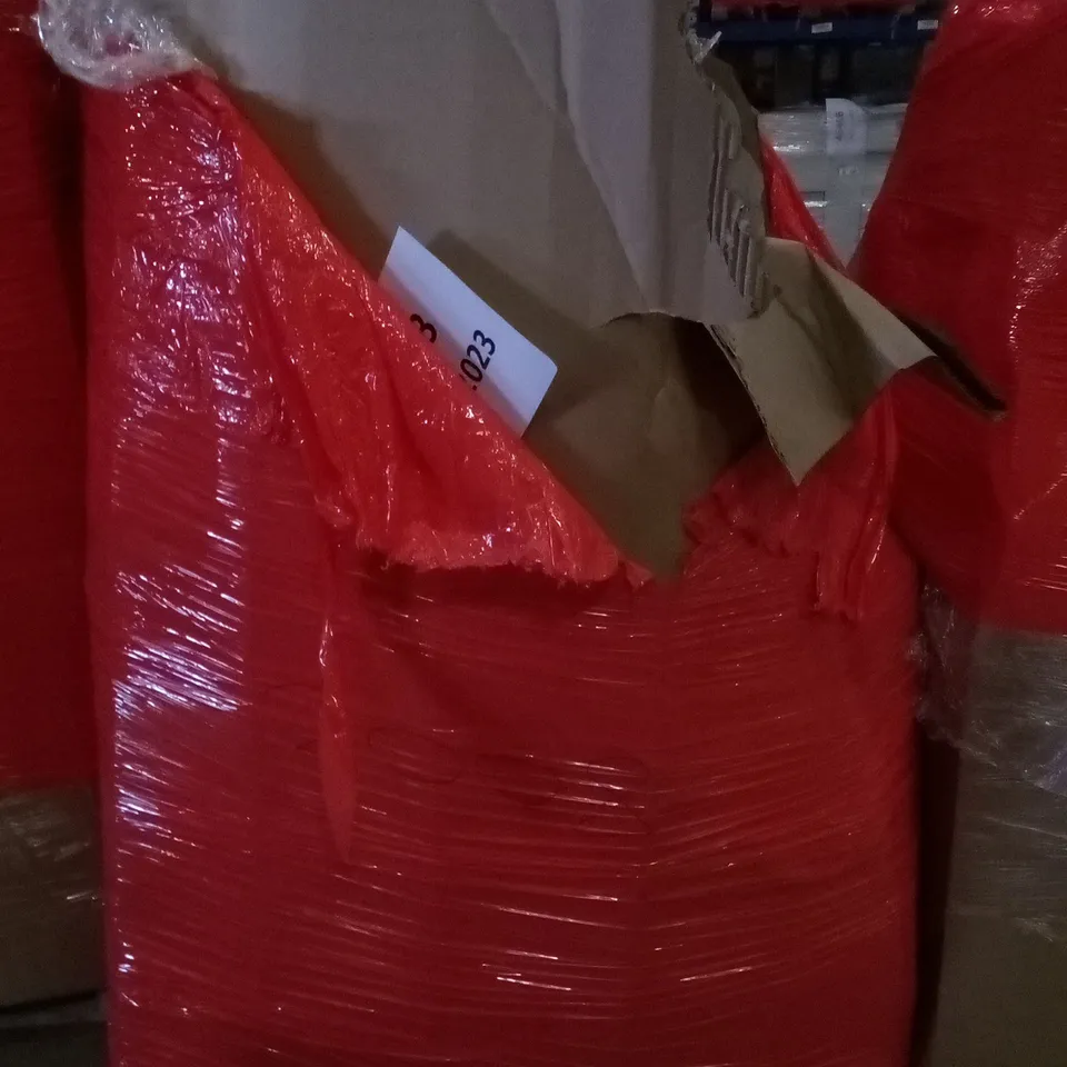 PALLET OF ASSORTED ITEMS INCLUDING GAS WATER HEATER, CACTUS PAPER LANTERN, CAKE BOARDS, CEILING FAN WITH LIGHT, TOY SWORD, HOMIDEC TROLLEY 