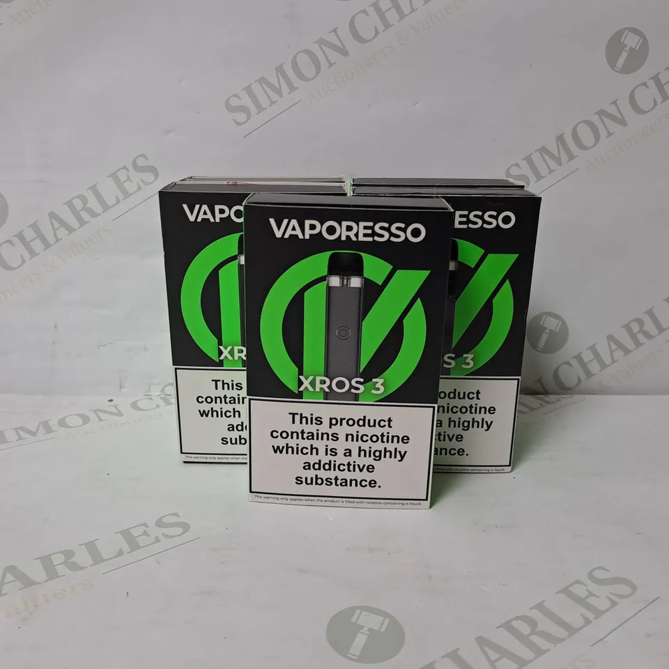5 BOXED VAPORESSO XROS 3 VAPE KIT 