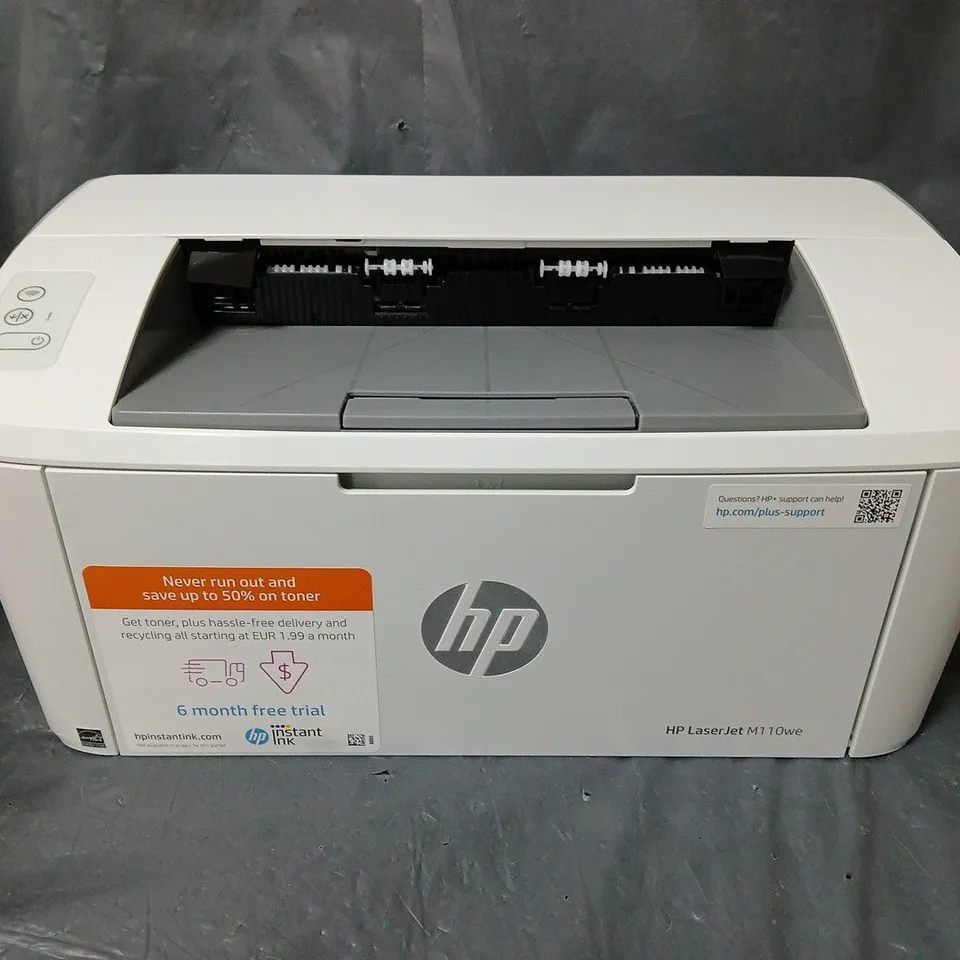 BOXED HP LASERJET M110WE MONOCHROME WIRELESS PRINTER