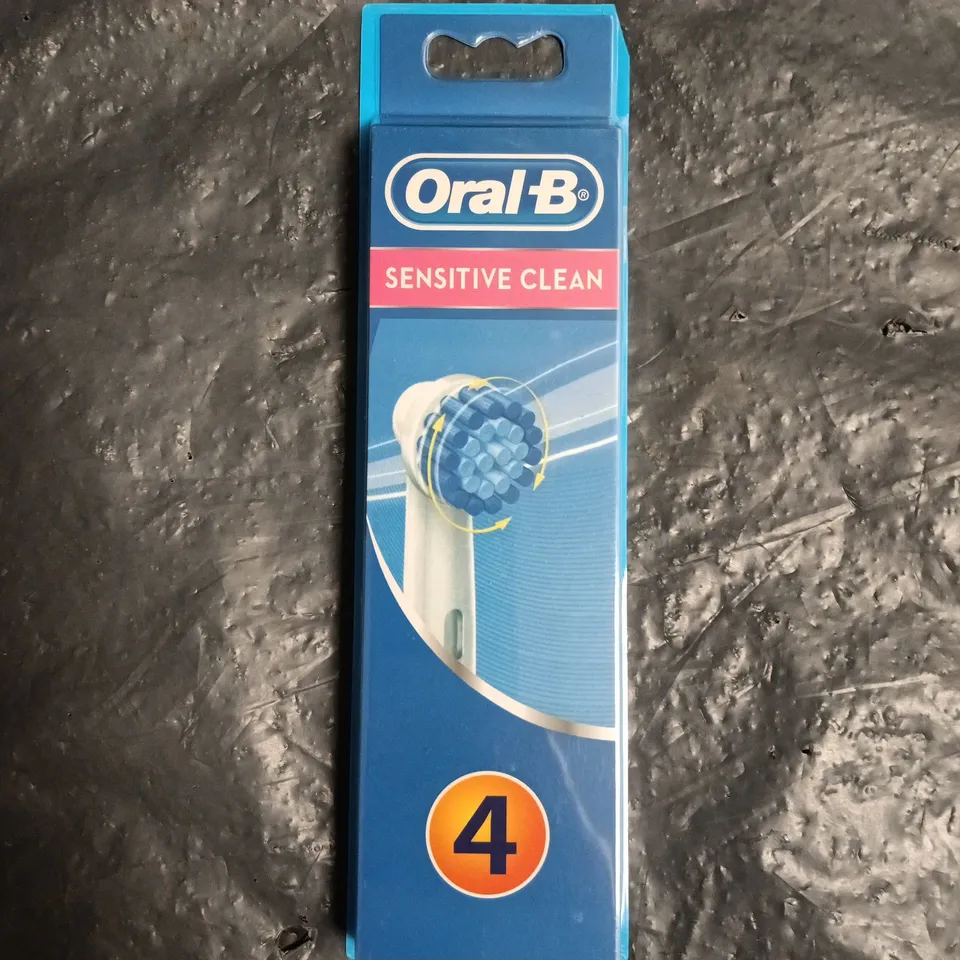 ORAL-B SENSITIVE CLEAN REPLACEMENT ELECTRIC TOOTHBRUSH HEADS