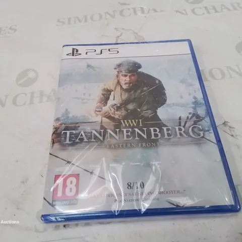 BOXED AND SEALED WW1 TANNENBERG EASTERN FRONT PS5 GAME.