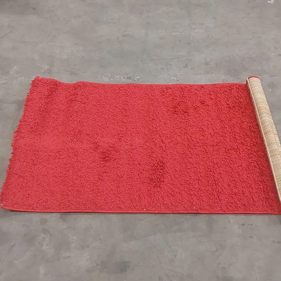 BRAND NEW PACO HOME SKY AREA RUG - RED // SIZE: 80 X 150cm