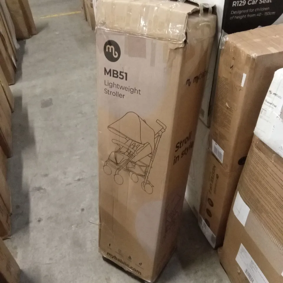 BOXED MYBABIIE MB51 LIGHTWEIGHT STROLLER