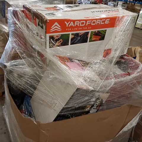 PALLET OF APPROXIMATELY UNPROCESSED RAW RETURN HOUSEHOLD AND ELECTRICAL GOODS TO INCLUDE;