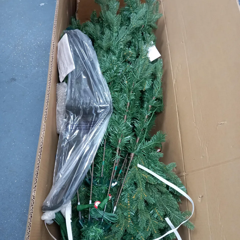 HOME REFLECTIONS PRE-LIT CHRISTMAS TREE - 7FT - COLLECTION ONLY