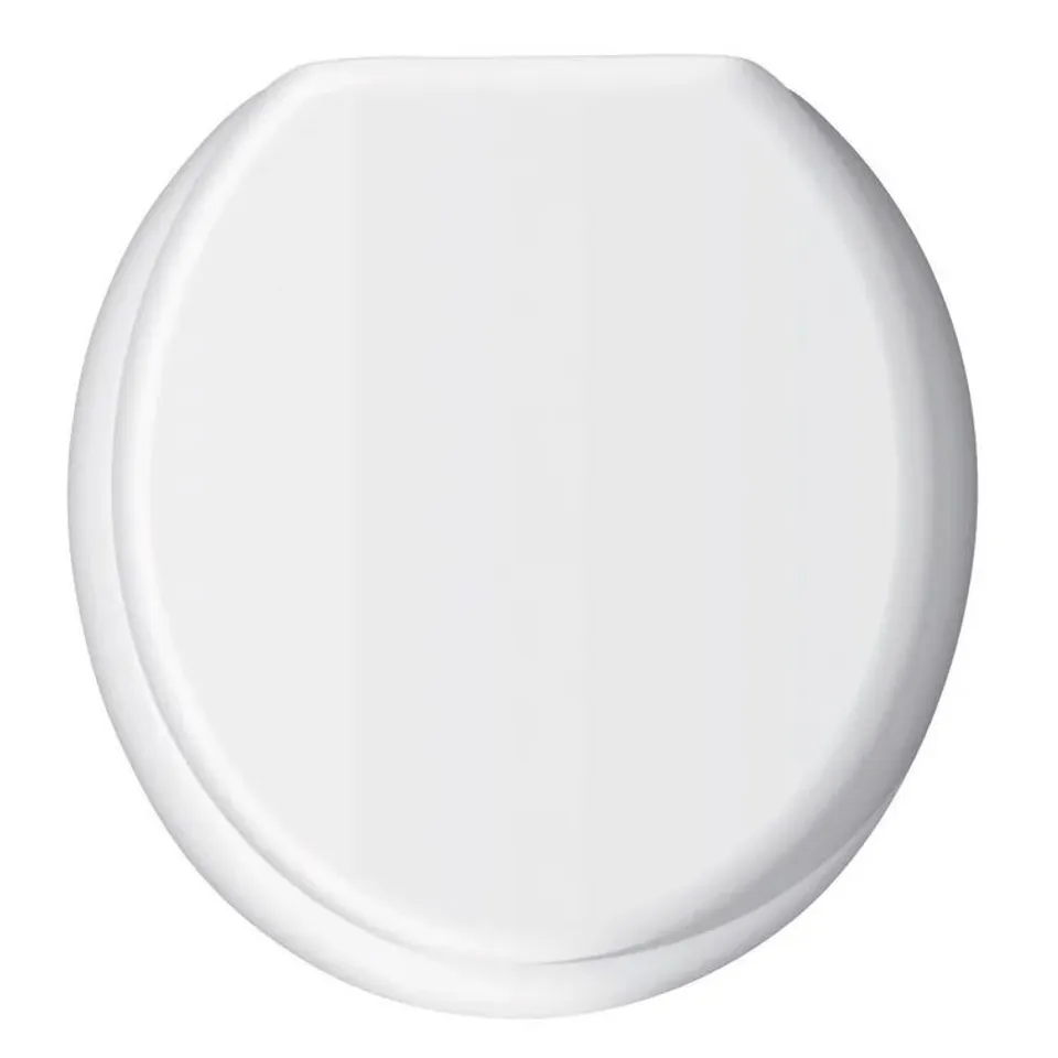 BOXED BERNARDINO SOFT CLOSING ROUND TOILET SEAT (1 BOX)