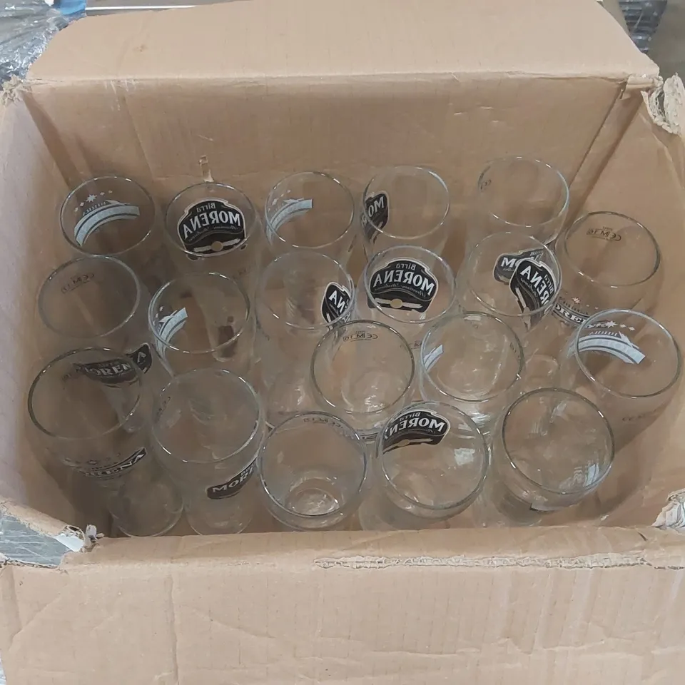 18x BOXED BIRRA MORENA PINT GLASSES