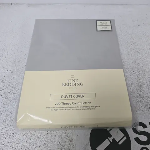 THE FINE BEDDING COMPANY DUVET COVER β KING SIZE
