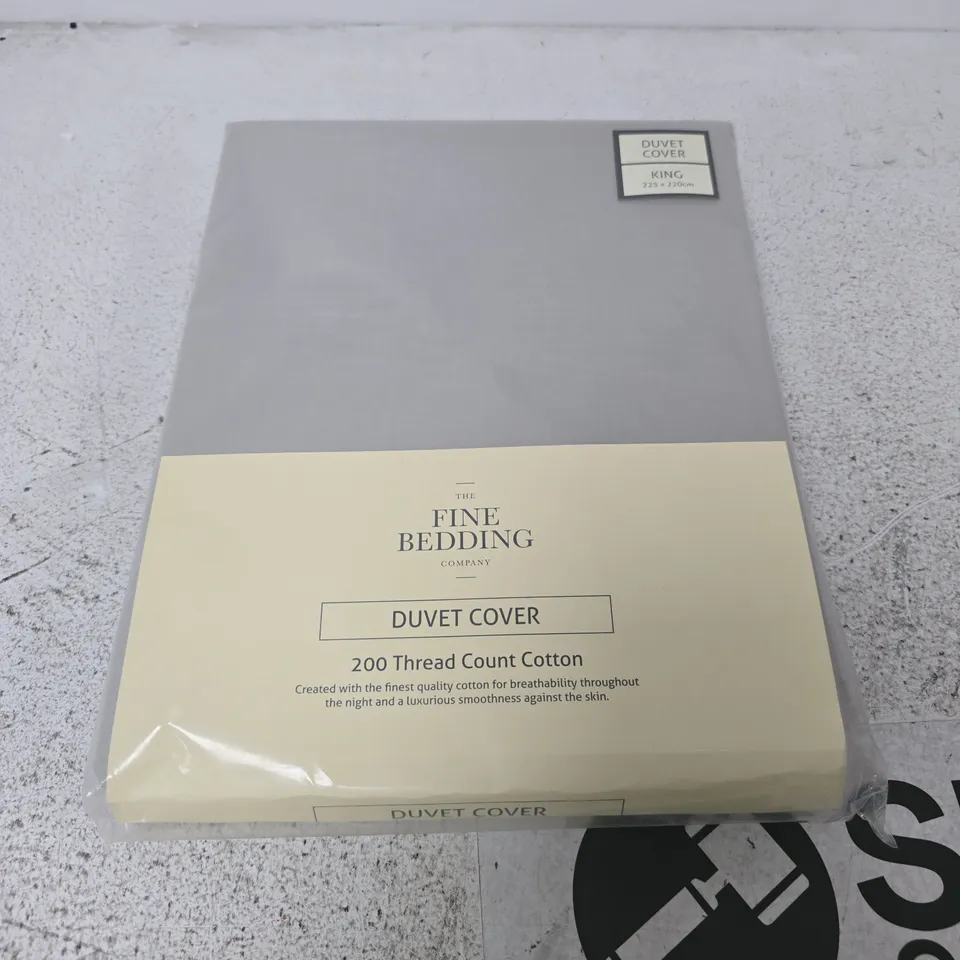 THE FINE BEDDING COMPANY DUVET COVER – KING SIZE