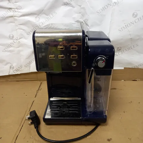 BREVILLE ONE-TOUCH COFFEEHOUSE COFFEE MACHINE - NAVY BLUE