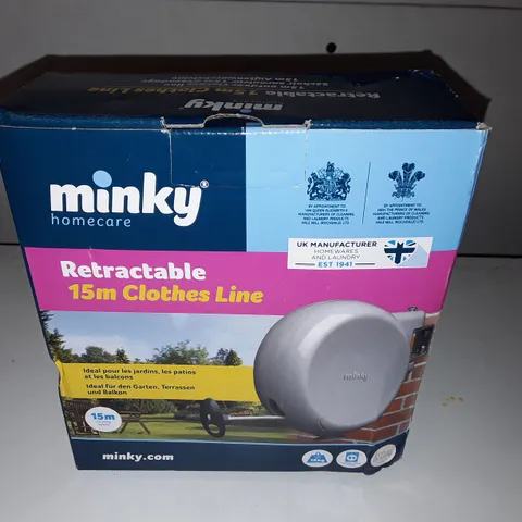 MINKY RETRACTABLE 15M CLOTHES LINE
